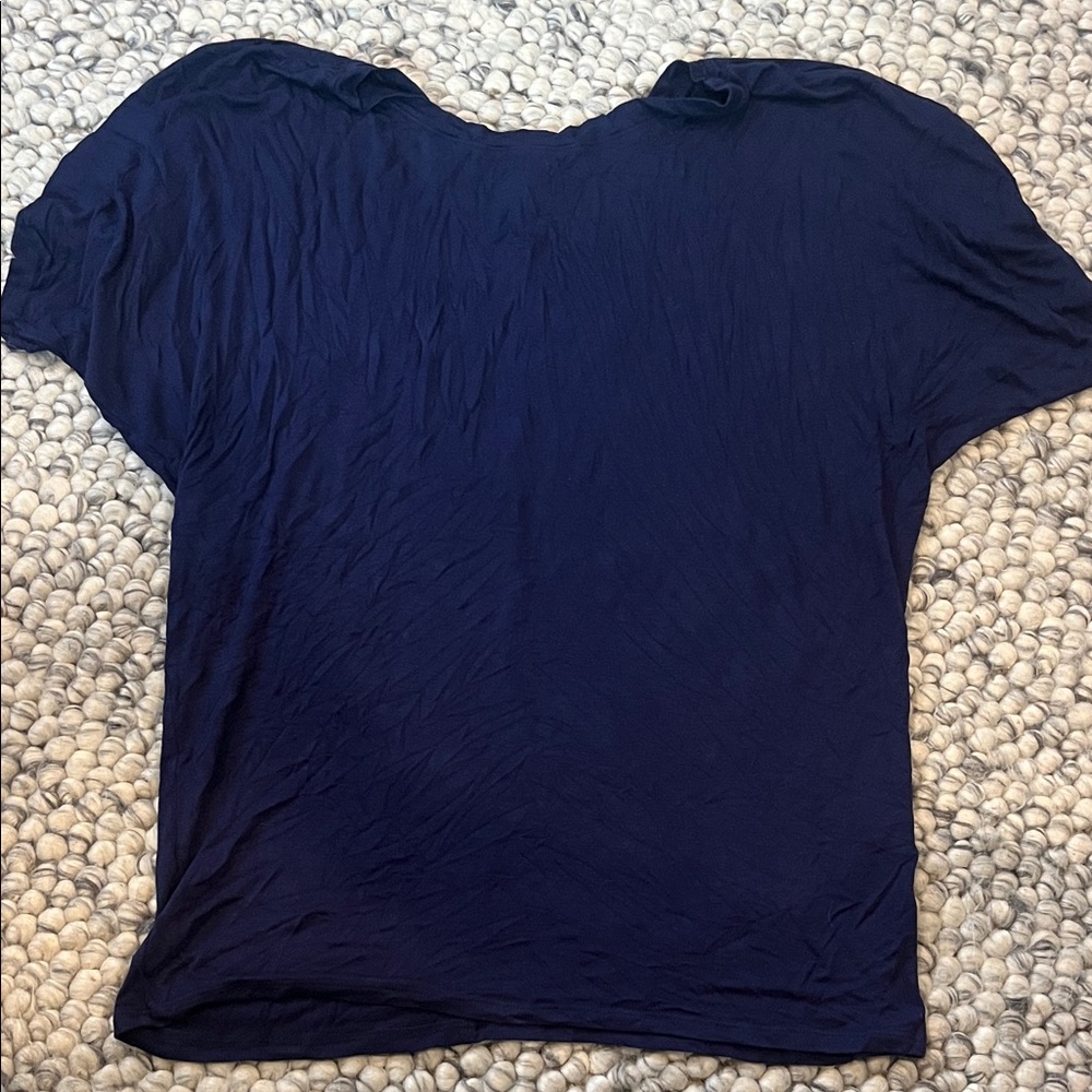 Classic Navy Women's Short Sleeve Top